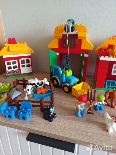 Lego дупло большая ферма 10525