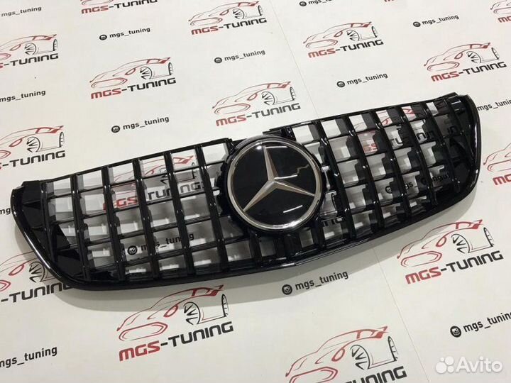 Решетка Mercedes V-Class GT 14-19 Дистроник