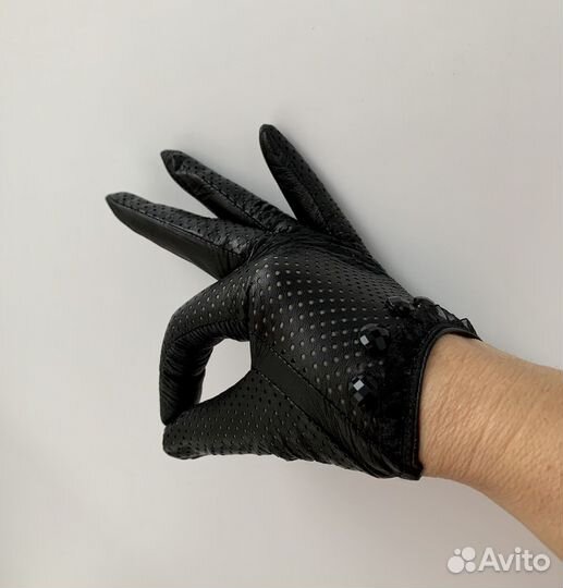 Женские перчатки для вождения кожа Pittards