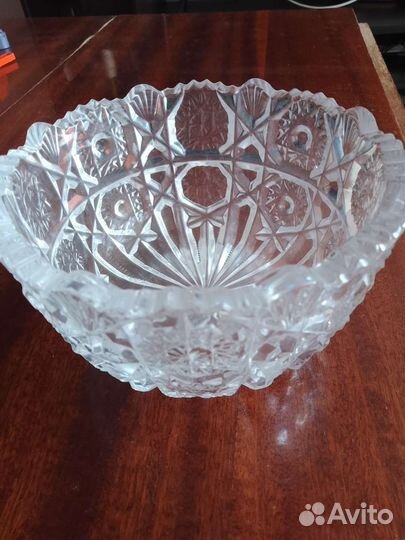 Ваза хрустальная СССР