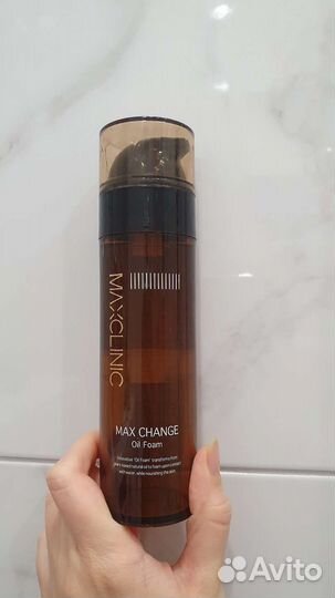 Maxclinic гидрофильное масло oil foam