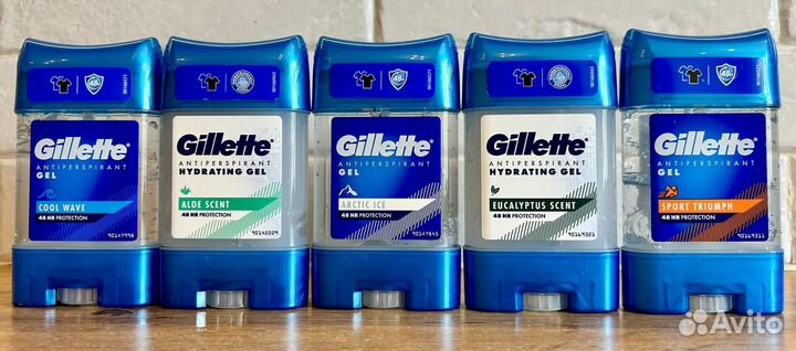 Дезодоранты Gillette гелевые 75 мл (Германия)