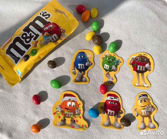 Магниты на холодильник m&m's новые