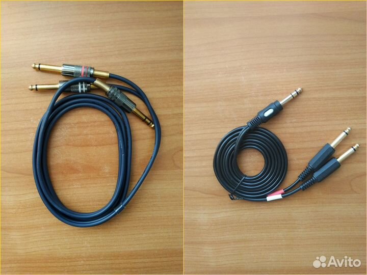 Коммутация Y-кабели Insert Jack 6.35/3.5