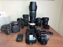 Большой фотокомплект Sony a77 II + 5 объективов, 2