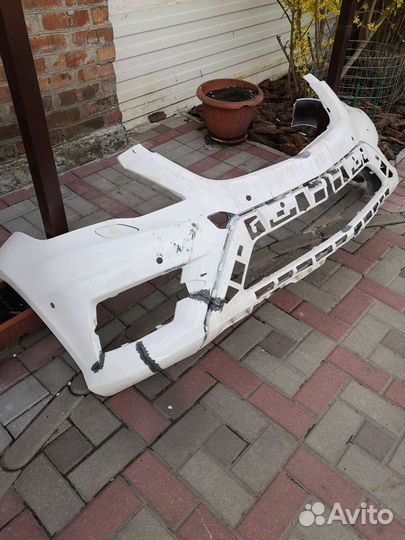 Передний бампер мерседес glk amg 2013г