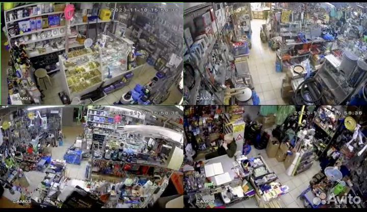 Готовый комплект камер видеонаблюдения