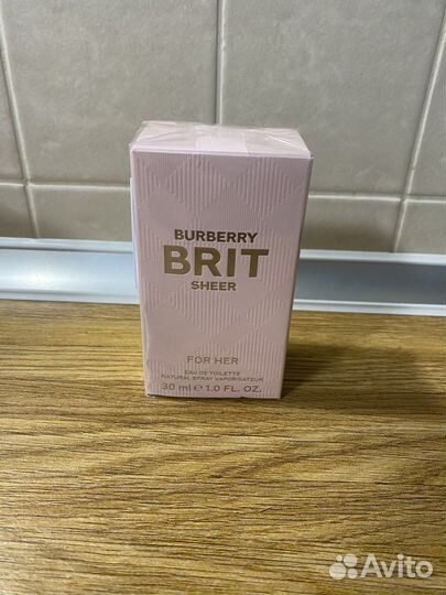 Туалетная вода burberry brit sheer