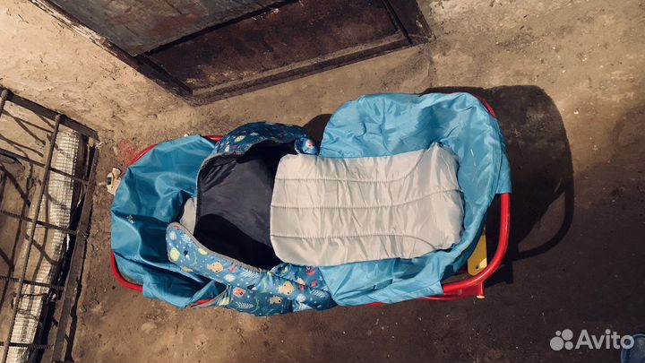 Детские санки для двойни