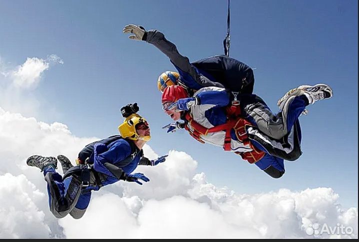 Подарочный сертификат Прыжок с парашютом