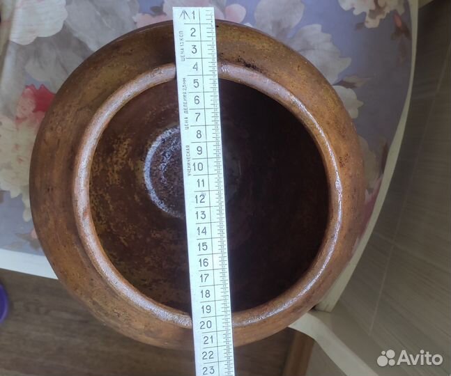 Керамический горшочек, кашпо