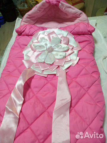 Конверт-одеялко на выписку или в коляску