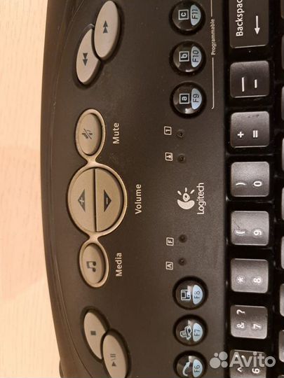 Клавиатура logitech Media Keyboard Elite