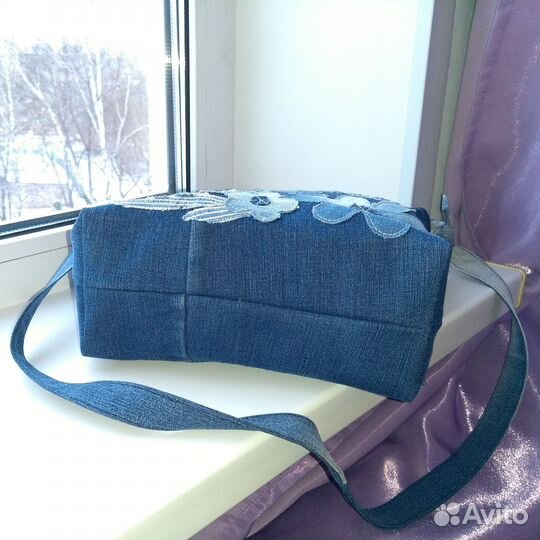 Сумка джинсовая женская, новая