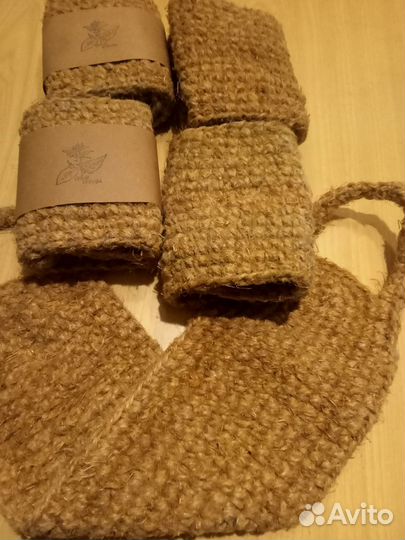 Мочалка из крапивы