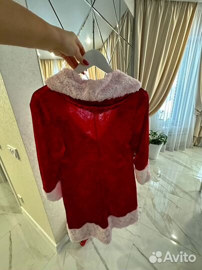 Костюм снегурочки взрослый