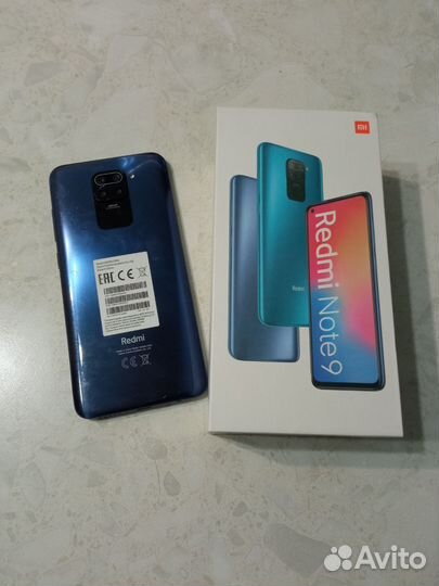 Xiaomi Redmi Note 9, 4/64 ГБ