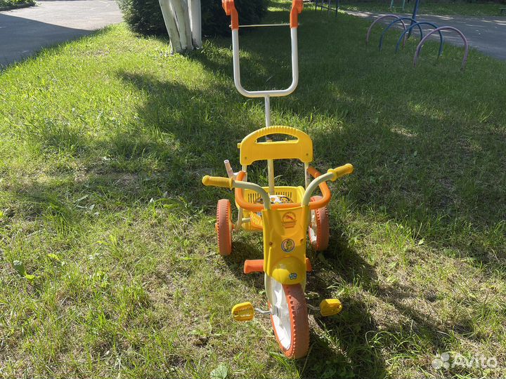 Велосипед с ручкой