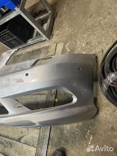 Бампер w221 рестайлинг AMG