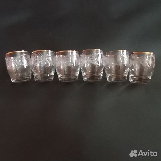 Рюмки хрусталь СССР