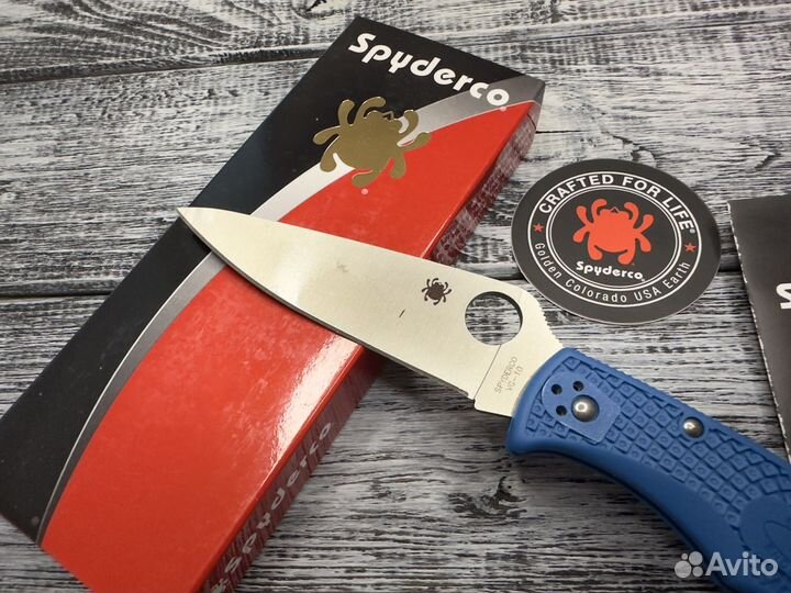 Нож Spyderco Ednura 4 Blue C10fpbl