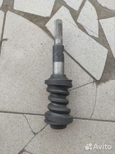 Червяк механизма рулевого УАЗ-469 в сборе с валом