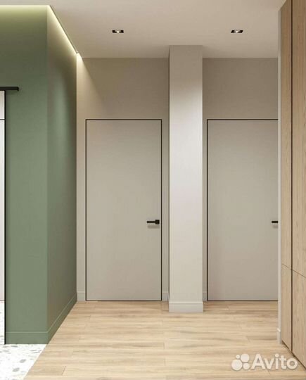 Скрытые двери invisible