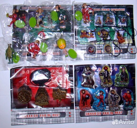 Сборные игрушки киндер сюрприз и Ландрин