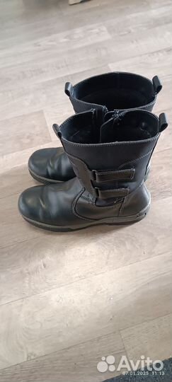 Сапоги зимние юничел для мальчика