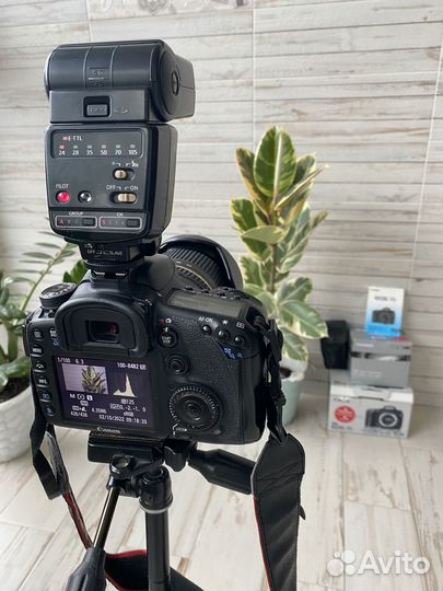 Камера Canon 7D и объектив