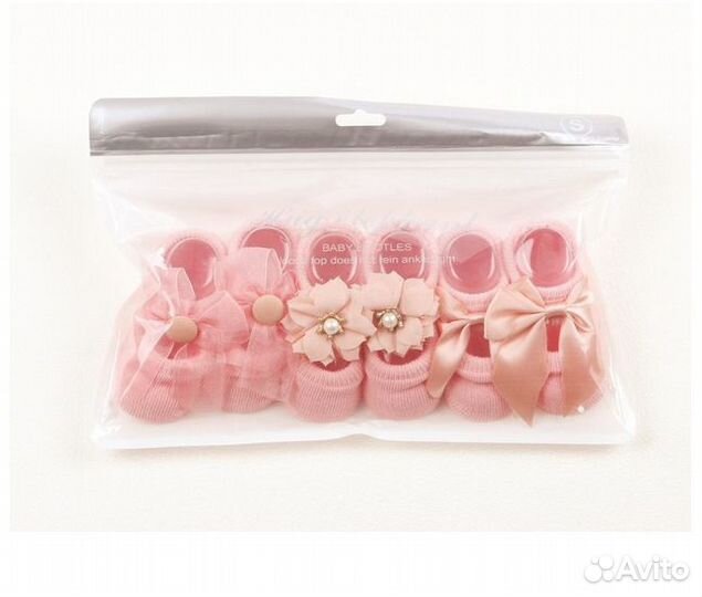 Детские носки для девочки новые