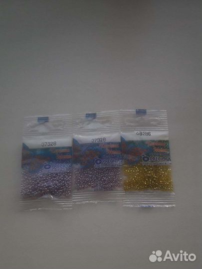 Пакетики бисера