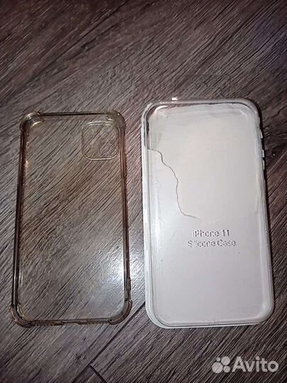 Чехол на iPhone 11 прозрачный