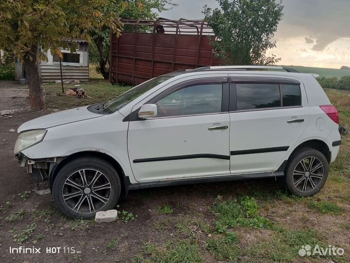 Geely MK Cross 1.5 МТ, 2014, битый, 92 000 км