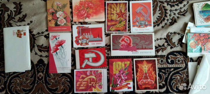 Открытки СССР поздравительные