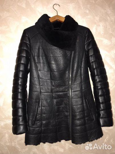 Дубленка Снежная Королева натуральная кожа