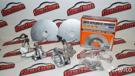 Задние дисковые тормоза 13