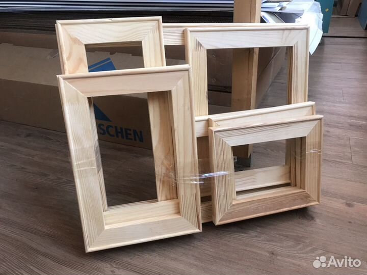 Изготовление подрамников и натяжка холстов