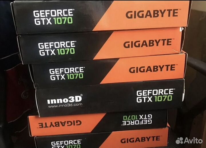 Видеокарта gtx 1070 8Gb
