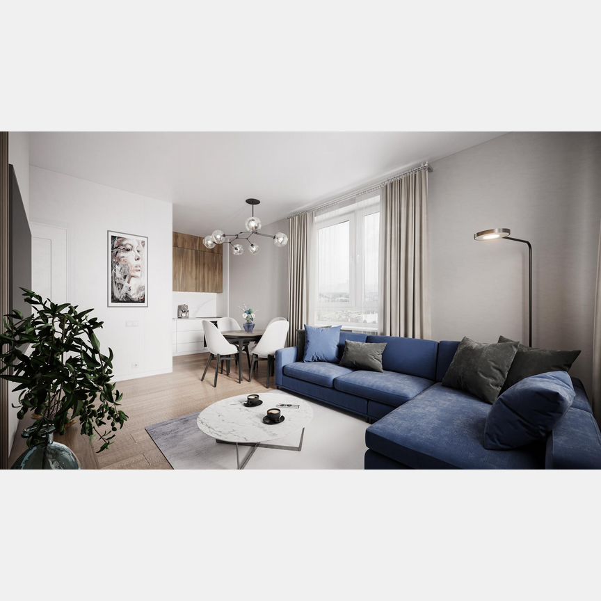 1-к. квартира, 44,4 м², 14/16 эт.