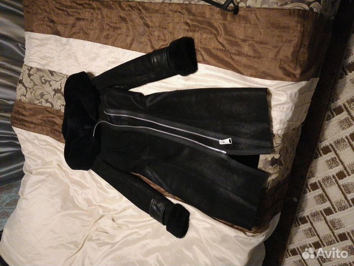 Дубленка натуральная женская 44р