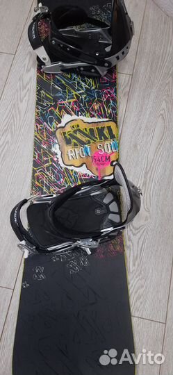 Сноуборд Volkl 154 см комплект