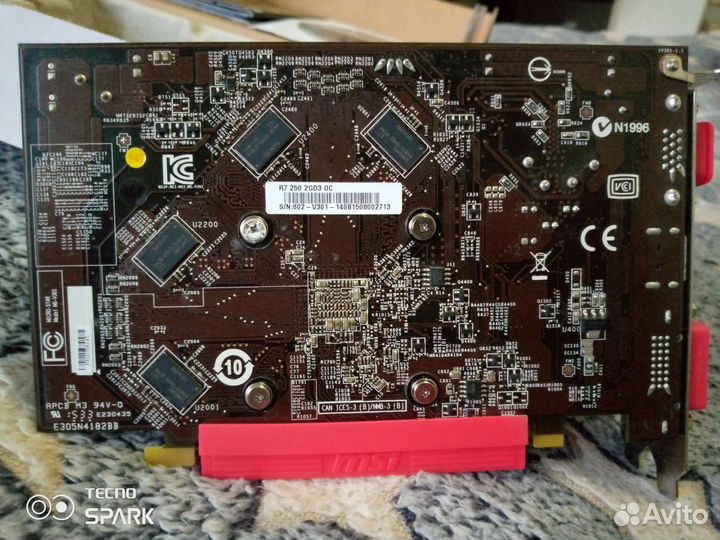 Видеокарта AMD Radeon R7 250