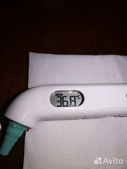 Термометр для изменения температуры ушной