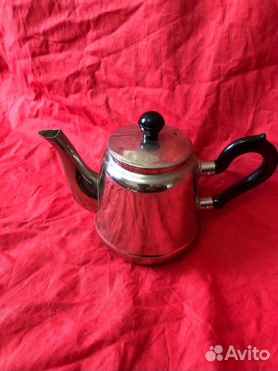 Заварочный чайник Кольчугино, мельхиор, СССР