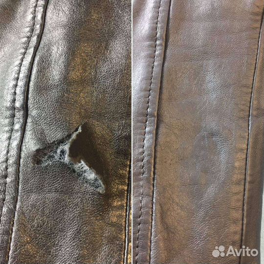 Реставрация кожаной куртки