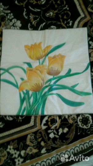 Наволочка декоративная новая 40 на 40