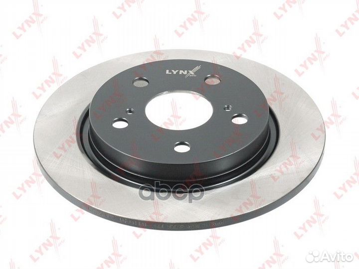 Диск тормозной задн. Toyota Auris 1.2-2.2D