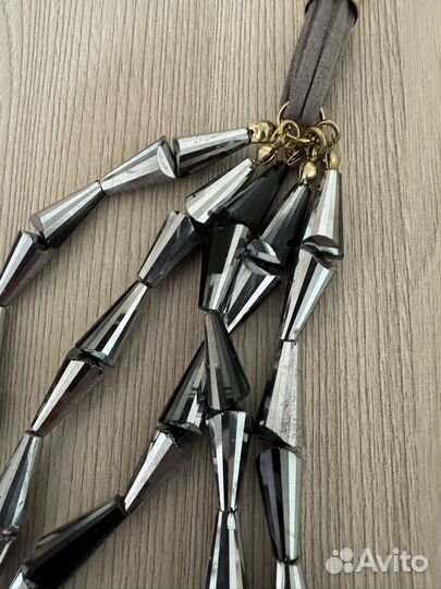 Колье жгут из бисера и другие украшения