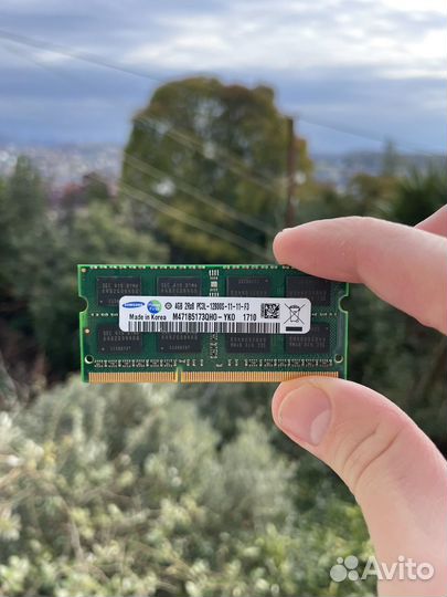 Оперативная память ddr3 для ноутбука samsung